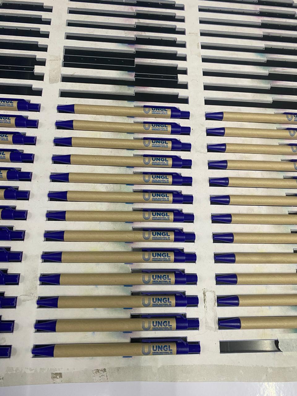 Lapiceros personalizados con marca impresos por BYRONALLEN