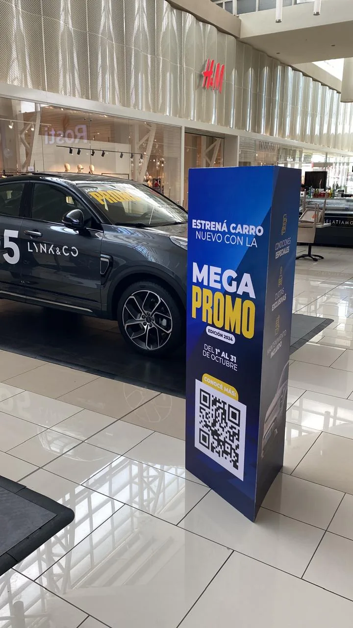 Tótem publicitario de BYRONALLEN